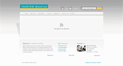 Desktop Screenshot of masterroofing.co.in